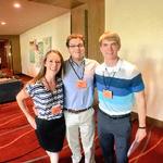 Three Seidman College of Business students attended the Deloitte and SAP Co-innovation Event